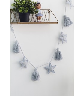Garland Stars Blue