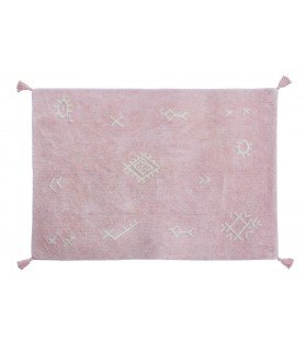 Alfombra Lavable Itza Rosa