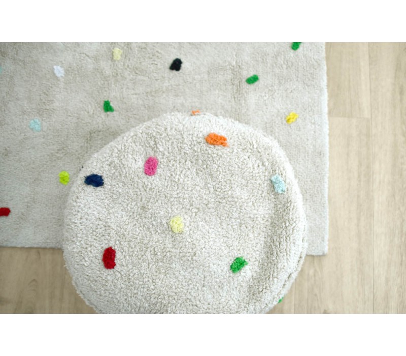 Washable Rug Mini Dots Multicolor