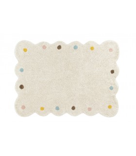 Washable Rug Rectangular Cookie