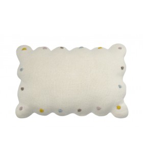 Knitted Cushion Rectangular Cookie
