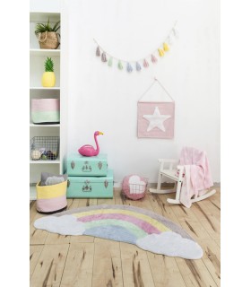 Washable Rug Rainbow
