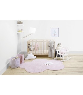 Cushion Round Star Pink