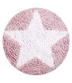 Cojín Round Star Rosado